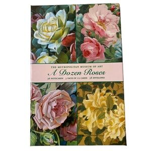 (2004) The Metropolitan Museum of Art: A Dozen Roses - Card & Envelope Set - NIB